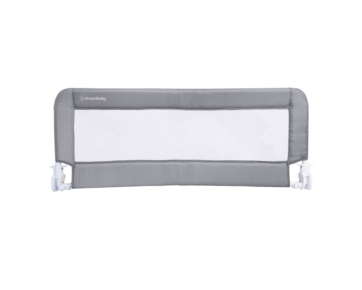 Milan Deluxe Padded Queen Bedrail - Grey